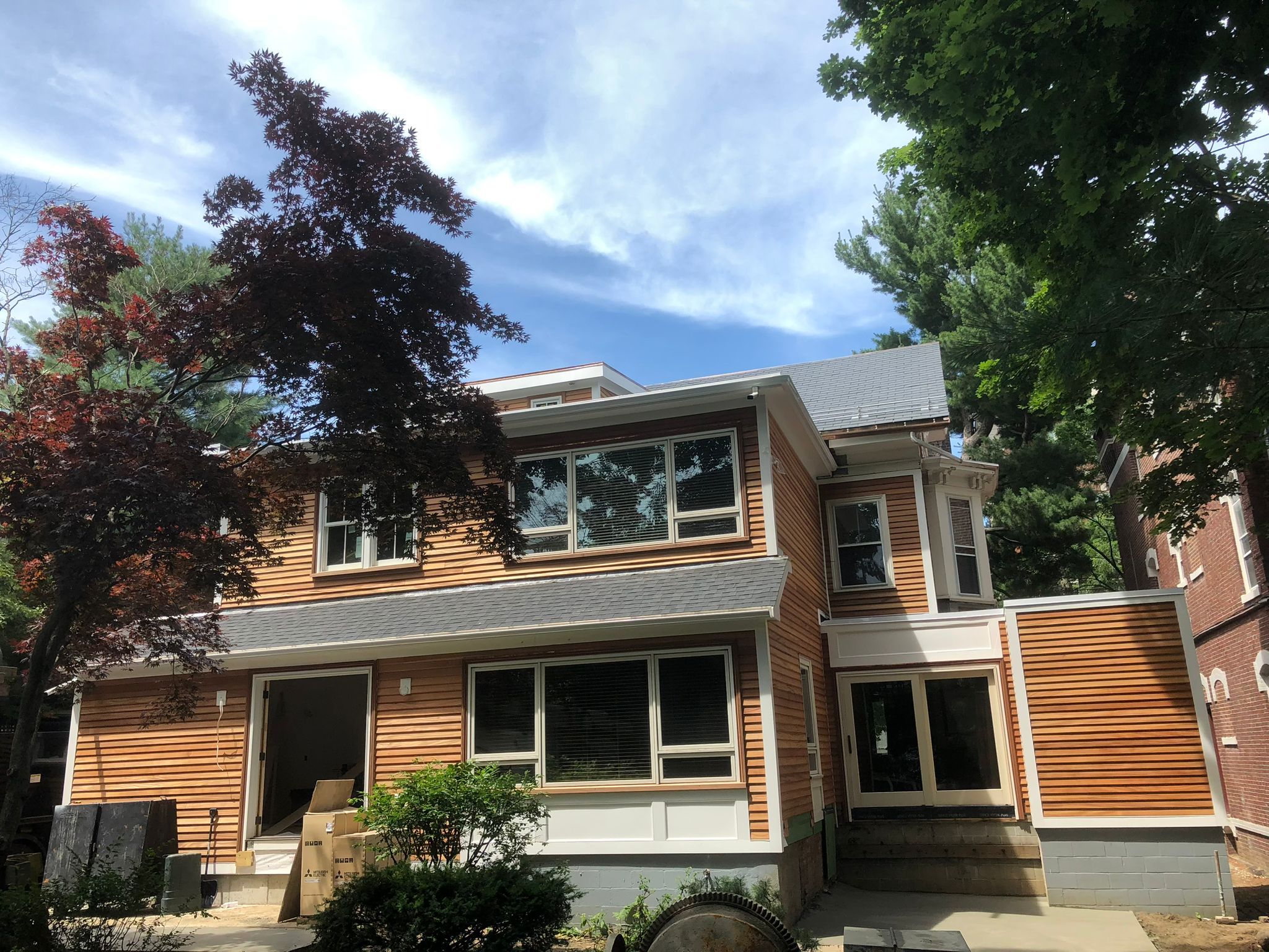 Photo of a house under remodeling work